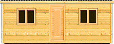 <p>Бытовка 2,3 x 6 м. (распашонка)&nbsp;</p>